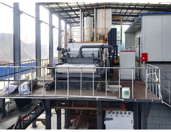 一套智能超高壓疊層壓濾機(jī)安裝完工，投入使用！