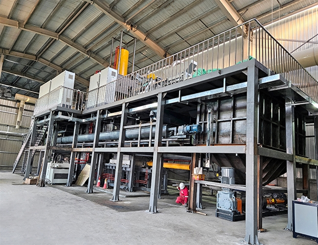 沈陽市政污泥脫水項目訂購的，智能超高壓疊層脫水機，順利安裝完工！