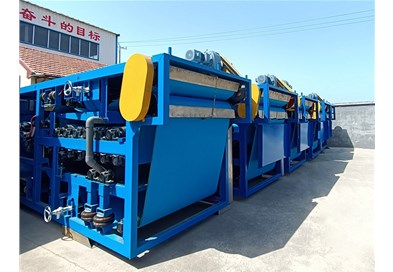 市政污泥二次脫水用什么設(shè)備？當然是高壓帶式壓濾機